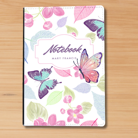 Watercolor Butterfly Journal